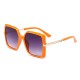 New classic square-frame retro sunglasses, trendy cross-border sunglasses, slimming UV protection for women