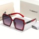 New fashionable diamond-studded polarized sunglasses for women, high-end, slimming, large-face glasses, cross-border large-frame sunglasses