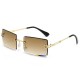 New cross-border outdoor polarized sunglasses for men and women, driving and fishing glasses, fashionable European and American square ultra-lightweight sunglasses.