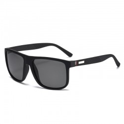 Cross-border new fashionable polarized sunglasses, colorful film driving sunglasses, high-end men's square-frame sunglasses