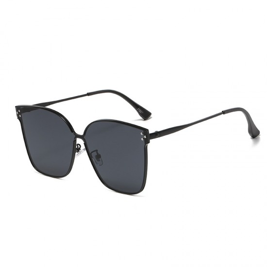 New single-beam fashion sunglasses for women, Instagram-inspired cross-border sunglasses, European and American personalized retro sunglasses.