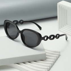 New personalized versatile square-frame sunglasses, UV protection, sun protection sunglasses, European and American diamond-plated sunglasses for women