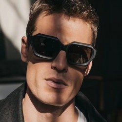 2024 new colorful cycling glasses. Men's one-piece sunglasses, European and American outdoor sports polarized sunglasses