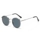 New cross-border cat-eye half-frame sunglasses for women, Instagram-style avant-garde sunglasses, European and American fashion influencer sunglasses