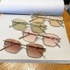 New retro European and American cat-eye sunglasses for women, high-end, round-face slimming glasses, Korean-style, old-fashioned potato sunglasses