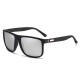 Cross-border new fashionable polarized sunglasses, colorful film driving sunglasses, high-end men's square-frame sunglasses