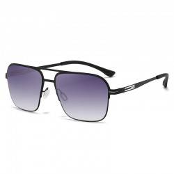 New fashionable polarized sunglasses for men, high-end casual fashion glasses, men's driving square-frame sunglasses, cross-border sunglasses