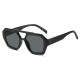 Cross-border European and American Double-beam irregular sunglasses, new retro and stylish sunglasses for women, trendy and trendy, trendy, and trendy, trendy, business-themed, men's reading glasses. 2024 new high-definition blue light blocking and anti-f