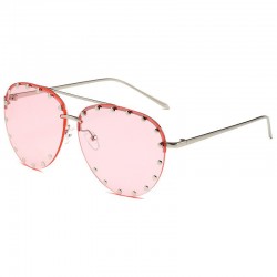 New fashionable diamond-shaped metal sunglasses for women, high-end, small-frame sunglasses, trendy, sunglasses, the same as those worn by influencers