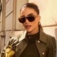 2024 new diamond-plated triangular cat-eye sunglasses, trendy and versatile sunglasses for influencers 2024 new diamond-plated triangular cat-eye sunglasses, trendy and versatile sunglasses for influencers