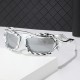 Cross-border Y2K personalized hip-hop sunglasses for Europe and America New style party sunglasses, versatile sporty, stylish, shaped sunglasses. Cross-border Y2K personalized hip-hop sunglasses for Europe and America New style party sunglasses, versatile sporty, stylish, shaped sunglasses.