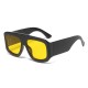 Cute and funny one-piece sunglasses for hot girls, candy-colored Instagram-style sunglasses, no-makeup street style sunglasses Cute and funny one-piece sunglasses for hot girls, candy-colored Instagram-style sunglasses, no-makeup street style sunglasses