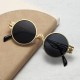 New cross-border European and American influencer polygonal faceted sunglasses, same style, stylish and personalized ins sunglasses