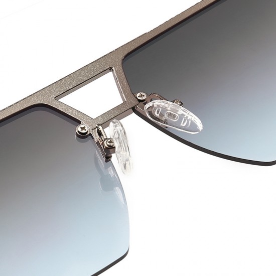 New fashionable frameless high-definition blue light blocking reading glasses for middle-aged and elderly men and women, high-end anti-fatigue reading glasses