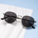 Cross-border round metal sunglasses, women's UV protection sun protection sunglasses, new European and American fashion sunglasses for men