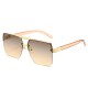 New fashionable frameless high-definition blue light blocking reading glasses for middle-aged and elderly men and women, high-end anti-fatigue reading glasses