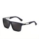 New European and American fashion cat-eye sunglasses for women, personalized candy-colored sunglasses, trendy street style cross-border sunglasses.