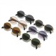 New personalized chain cat-eye sunglasses for women, high-end, street style sunglasses, European and American cross-border fashion Fashionable women's sunglasses
