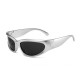 New Millennial Futuristic Y2K Hot Girl Sunglasses, Cycling Punk, Sports Influencer Sunglasses, Cross-Border Trendy Eyewear for Women