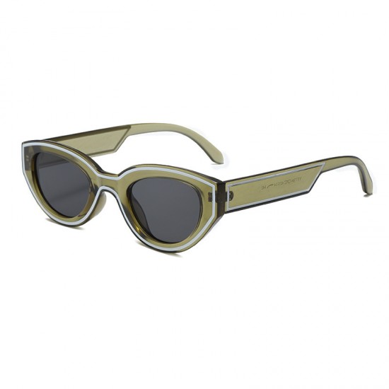 New fashionable lacquered cat-eye sunglasses for men and women, personalized street style sunglasses, European and American cross-border retro sunglasses