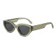 New fashionable lacquered cat-eye sunglasses for men and women, personalized street style sunglasses, European and American cross-border retro sunglasses