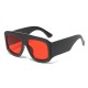 Cute and funny one-piece sunglasses for hot girls, candy-colored Instagram-style sunglasses, no-makeup street style sunglasses Cute and funny one-piece sunglasses for hot girls, candy-colored Instagram-style sunglasses, no-makeup street style sunglasses