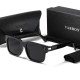 European and American large-frame polarized sunglasses for men, high-end driving glasses, retro and trendy full-frame sunglasses with sun protection. European and American large-frame polarized sunglasses for men, high-end driving glasses, retro and trendy full-frame sunglasses with sun protection.