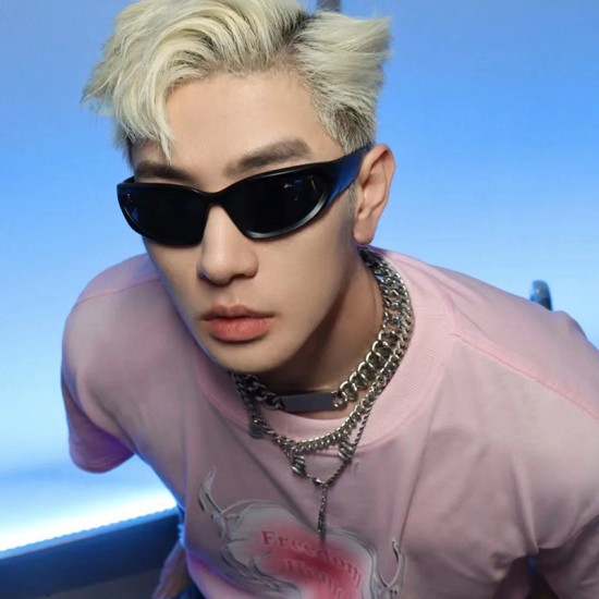 New Millennial Futuristic Y2K Hot Girl Sunglasses, Cycling Punk, Sports Influencer Sunglasses, Cross-Border Trendy Eyewear for Women