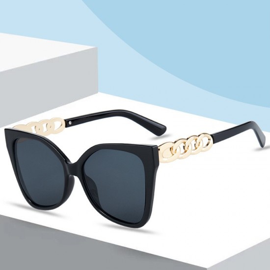 New fashionable children's glasses, Korean-style round-frame, versatile baby sunglasses, sun-blocking, personalized metal children's sunglasses.