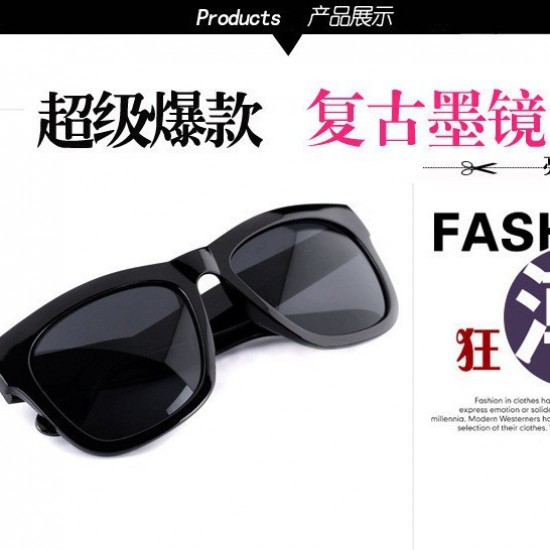 Men's sports polarized sunglasses, high-end European retro driving and fishing glasses, cross-border colorful cycling sunglasses.