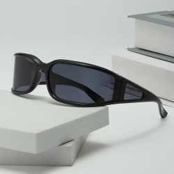 New personalized modern metal sunglasses, fashionable street style sun protection sunglasses, European and American trend