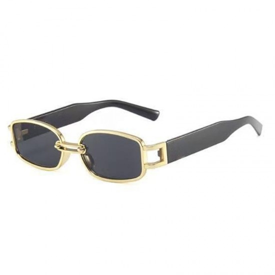 Influencer-inspired ring-buckle sunglasses, fashionable and trendy, personalized sunglasses for men and women, new small-frame, square-shaped sunglasses. Influencer-inspired ring-buckle sunglasses, fashionable and trendy, personalized sunglasses for men and women, new small-frame, square-shaped sunglasses.