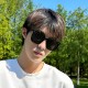 Cool, Korean-style sunglasses for men, slimming, large-faced, UV-blocking, and high-light-blocking sunglasses for women. Cool, Korean-style sunglasses for men, slimming, large-faced, UV-blocking, and high-light-blocking sunglasses for women.