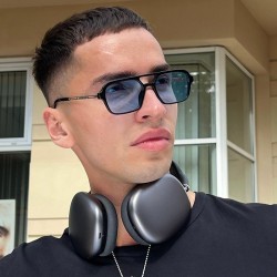 Cross-border fashionable one-piece Y2K sunglasses, personalized outdoor street style sunglasses, hip-hop hottie clubbing sunglasses for women.