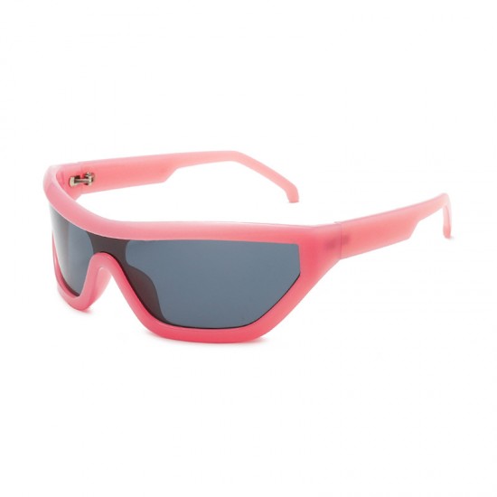 European and American fashion millennial hottie sunglasses for women, high-end punk futuristic glasses, new large-frame one-piece sunglasses. European and American fashion millennial hottie sunglasses for women, high-end punk futuristic glasses, new large-frame one-piece sunglasses.