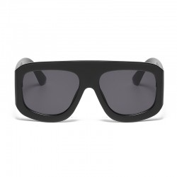 Cute and funny one-piece sunglasses for hot girls, candy-colored Instagram-style sunglasses, no-makeup street style sunglasses