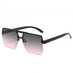 New fashionable frameless high-definition blue light blocking reading glasses for middle-aged and elderly men and women, high-end anti-fatigue reading glasses
