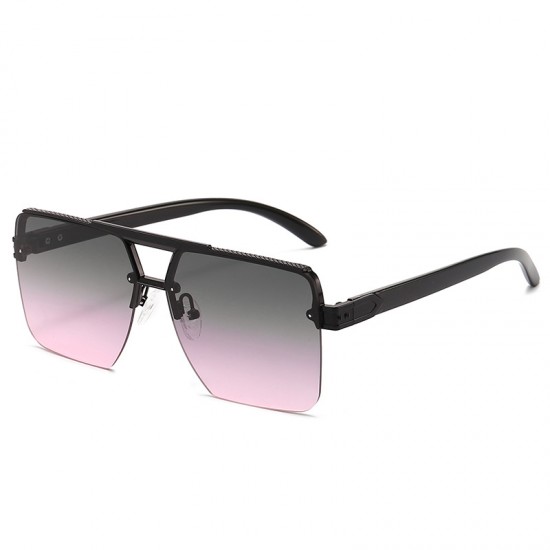 New fashionable frameless high-definition blue light blocking reading glasses for middle-aged and elderly men and women, high-end anti-fatigue reading glasses