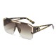 European and American personalized steampunk sunglasses, cross-border glasses wholesale, new retro round-framed metal spring-leg sunglasses