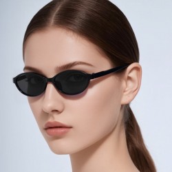 Cross-border fashionable women's cat-eye sunglasses, high-end retro street style glasses, cross-border trendy UV protection sunglasses