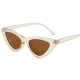 New metal oval sunglasses for women, influencer street style sunglasses, cross-border retro Arc de Triomphe sunglasses for women